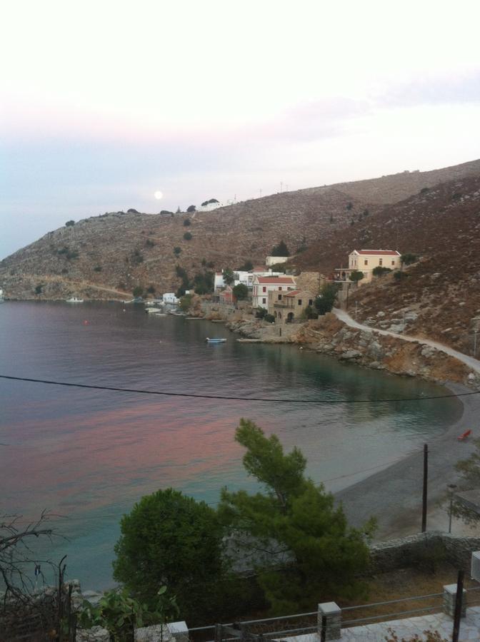 Panorama Thea Lägenhet Symi Exteriör bild
